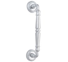 Ручка дверная скоба Extreza PETRA (Петра) 250 мм (205 мм) R02 матовый хром F05