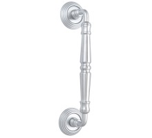 Ручка дверная скоба Extreza PETRA (Петра) 250 мм (205 мм) R05 матовый хром F05