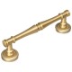 Ручка дверная скоба Extreza PIERO (Пьеро) 326 R01 матовая латунь F02
