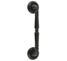 Дверная ручка скоба Extreza PETRA S 304 (Петра) R05 черный матовый F22