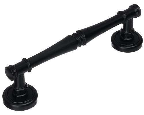 Ручка дверная скоба Extreza PIERO (Пьеро) 326 R01 черный матовый F22