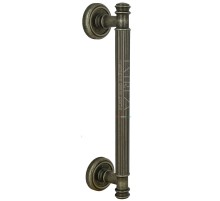 Дверная ручка скоба Extreza BENITO-R01-F45 (BENITO 307) античное серебро (межос. расстояние 225 мм)