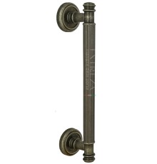 Дверная ручка скоба Extreza BENITO-R01-F45 (BENITO 307) античное серебро (межос. расстояние 225 мм)