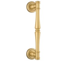 Ручка дверная скоба Extreza PIERO (Пьеро) 326 R01 матовая латунь F02