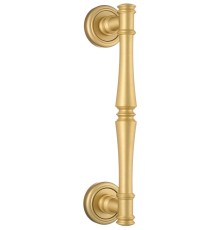 Ручка дверная скоба Extreza PIERO (Пьеро) 326 R01 матовая латунь F02