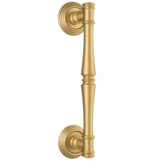 Ручка дверная скоба Extreza PIERO (Пьеро) 326 R05 матовая латунь F02