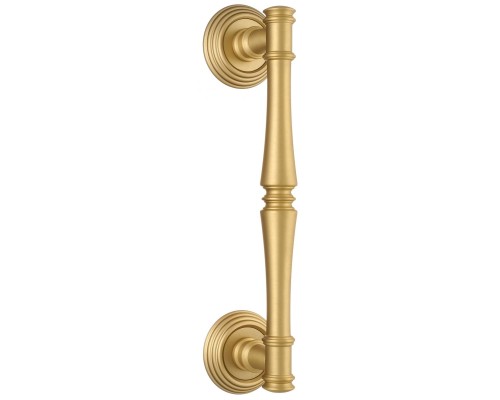 Ручка дверная скоба Extreza PIERO (Пьеро) 326 R05 матовая латунь F02
