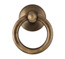 Стучалка для двери Extreza D110 круглая, цвет матовая бронза F03 (d-110 mm)