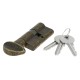 Цилиндровый механизм Extreza AS-60С ключ-вертушка (KNOB-1) 25x10x25 (30/30) античная бронза F23