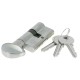 Цилиндровый механизм Extreza AS-70C-KNOB-1 40x30 мм, (35x10x25) ключ-вертушка, матовый хром F05