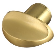 Вертушка для цилиндра Extreza KNOB-1 матовая латунь F02