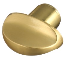 Вертушка для цилиндра Extreza KNOB-1 матовая латунь F02