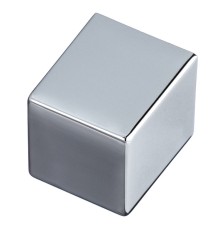 Вертушка квадратная под цилиндр Extreza KNOB-2 полированный хром F04