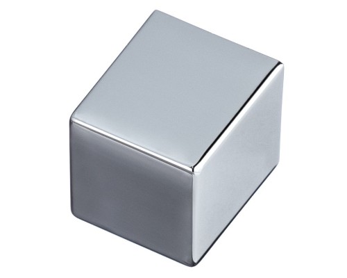 Вертушка квадратная под цилиндр Extreza KNOB-2 полированный хром F04