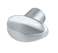 Вертушка для цилиндра Extreza KNOB-1 матовый хром F05