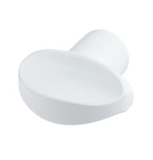 Вертушка для цилиндра Extreza KNOB-1 белый матовый F26