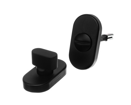 Фиксатор поворотный Extreza WC-R22-F22 черный матовый