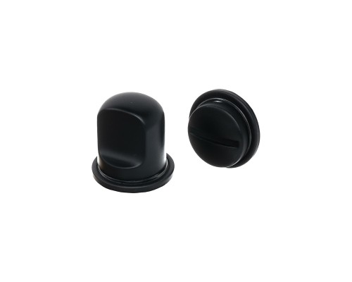 Фиксатор поворотный Extreza WC-R19-F22 черный матовый