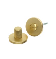 Фиксатор поворотный Extreza WC-T-R16-F07 матовая латунь глянец