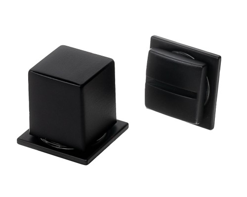 Фиксатор поворотный Extreza WC-R21-F22 черный матовый