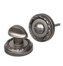 Фиксатор поворотный Extreza WC-R02 старинное серебро мат. + черный F64