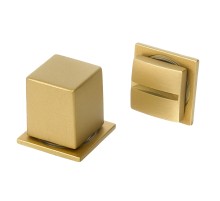 Фиксатор поворотный Extreza WC-R21-F02 матовая латунь