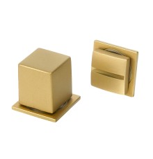 Фиксатор поворотный Extreza WC-R21-F02 матовая латунь