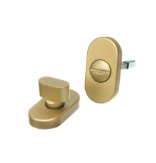 Фиксатор поворотный Extreza WC-R22-F02 матовая латунь