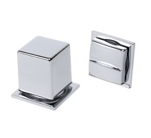 Фиксатор поворотный Extreza WC-R21-F04 полированный хром