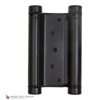 Дверная петля барная пружинная двусторонняя Fratelli Cattini (Aldeghi) 125-40 NM матовый черный