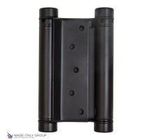 Дверная петля барная пружинная двусторонняя Fratelli Cattini (Aldeghi) 150-40 NM матовый черный