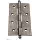 Дверная петля универсальная с круглым колпачком Fratelli Cattini CR152 152x90x3 IA античное серебро