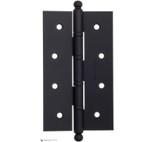 Дверная петля универсальная с круглым колпачком Fratelli Cattini CR152 152x90x3 NM матовый черный