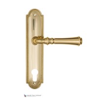 Дверная ручка на планке Fratelli Cattini GRACIA CYL PL248-OLV полированная латунь Дверная ручка на планке Fratelli Cattini GRACIA CYL PL248-OLV полированная латунь