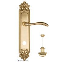 Дверная ручка на планке Fratelli Cattini LUCCIA WC-2 PL96-OLV полированная латунь Дверная ручка на планке Fratelli Cattini LUCCIA WC-2 PL96-OLV полированная латунь