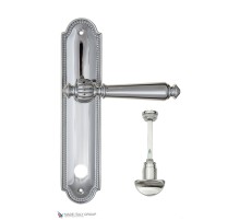 Дверная ручка на планке Fratelli Cattini MARANI WC-2 PL248-CR полированный хром