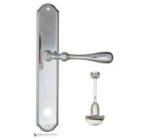 Дверная ручка на планке Fratelli Cattini RETRO WC-2 PL02-CR полированный хром