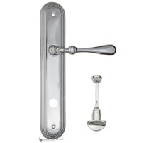 Дверная ручка на планке Fratelli Cattini RETRO WC-2 PL288-CR полированный хром