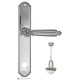 Дверная ручка на планке Fratelli Cattini TORCELLO WC-2 PL02-CR полированный хром