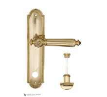 Дверная ручка на планке Fratelli Cattini TORCELLO WC-2 PL248-OLV полированная латунь