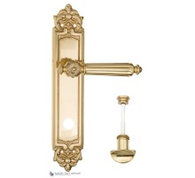 Дверная ручка на планке Fratelli Cattini TORCELLO WC-2 PL96-OLV полированная латунь