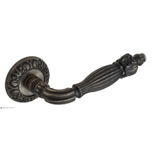 Дверная ручка Venezia OLIMPO D4 античное серебро