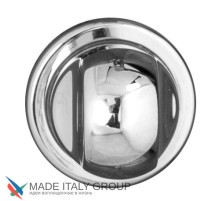 Фиксатор поворотный круглый Venezia Unique WC-30 (серия SLIM) полированный хром