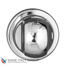 Фиксатор поворотный круглый Venezia Unique WC-30 (серия SLIM) полированный хром