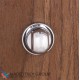 Фиксатор поворотный круглый Venezia Unique WC-30 (серия SLIM) полированный хром