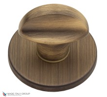 Фиксатор поворотный на круглом основании Fratelli Cattini WC-2 7FS-BY матовая бронза