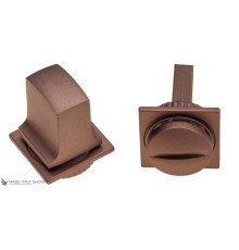 Фиксатор поворотный на MINI квадратном основании Fratelli Cattini WC-8 4FS-CU матовая медь