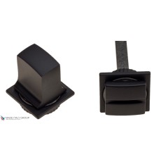 Фиксатор поворотный на MINI квадратном основании Fratelli Cattini WC-8 4FS-NM матовый черный