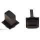 Фиксатор поворотный на MINI квадратном основании Fratelli Cattini WC-8 4FS-NM матовый черный