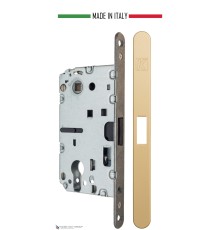 KM.002.CM.A.4.COV.OS Замок межкомнатный магнитный KOBLENZ SPINOFF Y85 с доводчиком OS мат. золото